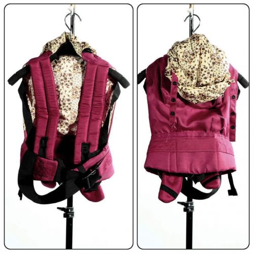  Unknown Front & Back Baby Newborn Carrier Infant Comfort Backpack Sling Wrap Cotton OY