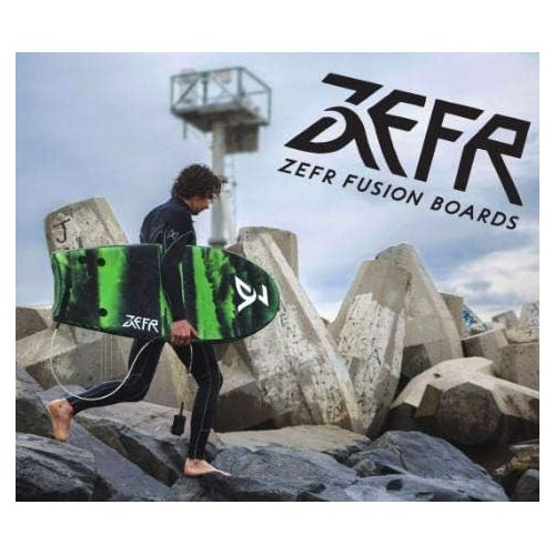  Unknown ZEFR Fusion Board (Choose Style) INDESTRUCTIBLE 48 Solid Foam 1-Piece Construction Hybrid Surfboard Bodyboard, Shore-Break Proof, Leash & Fins Incl.