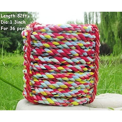  [아마존베스트]Tool Games Economy Tug-of-War Rope 1.3inch x 82feet Teamworkand Cooperation Outdoor Game(Item#141089)