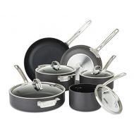 Viking Culinary 40051-9910 Hard Anodized Nonstick Cookware Set, 10 Piece, Gray