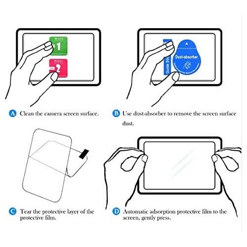  Unknown [2-Pack] Screen Protector Tempered Glass for Canon G7X Mark III - Ultra Thin Screen Protective Film For Camera Canon G7 X Mark iii G9X Mark II GX7 GX9