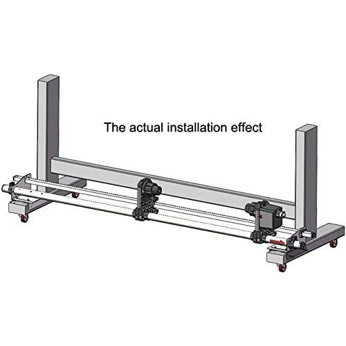  Unknown US Stock 54 64 74 Automatic Media Take up Reel System Paper Pickup Roller with 2 Motors for Roland Mutoh ValueJet 1324 / ValueJet 1304 / RJ-900C Epson Mimaki Roland Inkjet Printers