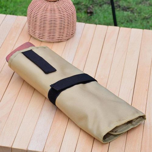  Unknown Camp Kitchen Cooking Utensil Tableware Travel Organizer Cook Accessories Portable Bag for BBQ Camping Hiking Travel Cookware Organizer Hanging Bag