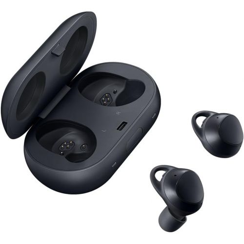 삼성 Samsung Gear IconX (2018 Edition) SM-R140NZKAXAR Bluetooth Cord-free Fitness Earbuds, w/ On-board 4Gb MP3 Player (US Version with Warranty) - Black