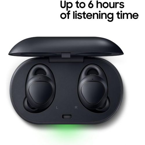 삼성 Samsung Gear IconX (2018 Edition) SM-R140NZKAXAR Bluetooth Cord-free Fitness Earbuds, w/ On-board 4Gb MP3 Player (US Version with Warranty) - Black