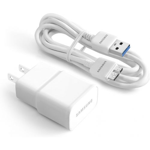 삼성 Unknown Samsung Charger EP-TA10JWE, 5.0V 2Amp Charger Adapter with Samsung Data Sync Cable ET-DQ11Y1WE for Galaxy S5/Note 3 - Non Retail Packaging - WHITE