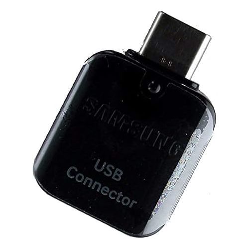 삼성 Unknown Samsung OEM On-The-Go OTG (USB) to (USB-C) Adapter - Glossy Black
