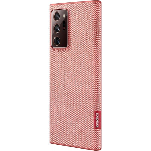 삼성 Unknown SAMSUNG Galaxy Note 20 Ultra? Case, Kvadrat Cover - Red (US Version ) (EF-XN985FREGUS)