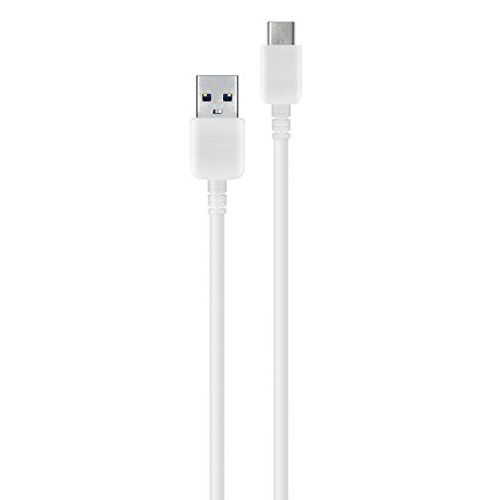 삼성 Unknown Samsung EP-DN930CWEGUS USB-C to USB-A Sync and Transfer Cable, 1 Meter, Retail Packaging, White