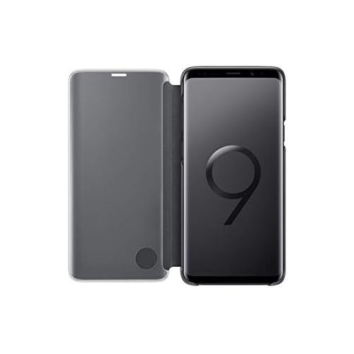 삼성 Unknown Official Genuine Samsung Clear View Cover Case for Samsung Galaxy S9+ / S9 Plus - Black (EF-ZG965CBEGWW)