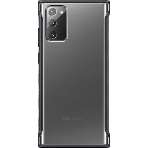 삼성 Unknown Samsung Electronics Galaxy Note 20? Case, Clear Protective Cover - Black (US Version ),EF-GN980CBEGUS