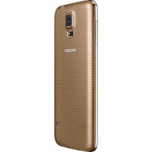 삼성 Unknown Samsung Galaxy S5 SM-G900A 16GB 4G LTE GSM AT&T Unlocked Android Smartphone, (Gold)