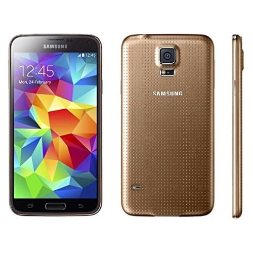 삼성 Unknown Samsung Galaxy S5 SM-G900A 16GB 4G LTE GSM AT&T Unlocked Android Smartphone, (Gold)