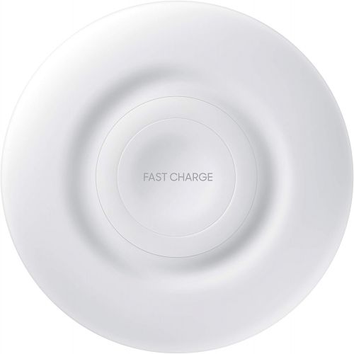 삼성 Unknown SAMSUNG Wireless Charger Fast Charge Pad (2018), Universally Compatible with Qi Enabled Phones and Select SAMSUNG Watches (US Version), White - EP-P3100TWEGUS