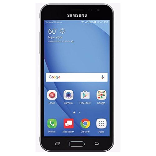 삼성 Unknown Samsung Galaxy J3 (2016) J320V Verizon CDMA 4G LTE Quad-Core Phone w/ 8MP Camera- Black