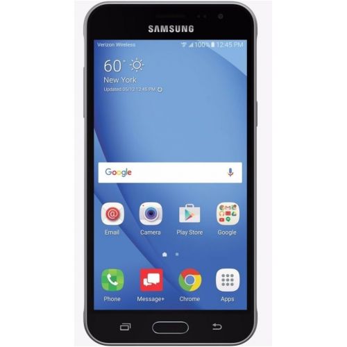 삼성 Unknown Samsung Galaxy J3 (2016) J320V Verizon CDMA 4G LTE Quad-Core Phone w/ 8MP Camera- Black