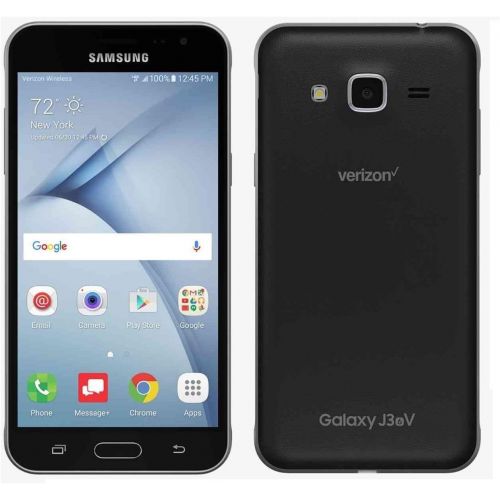 삼성 Unknown Samsung Galaxy J3 (2016) J320V Verizon CDMA 4G LTE Quad-Core Phone w/ 8MP Camera- Black