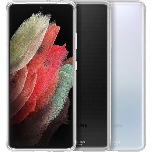 삼성 Unknown Samsung Galaxy S21 Ultra Case, Clear Back Cover (US Version)