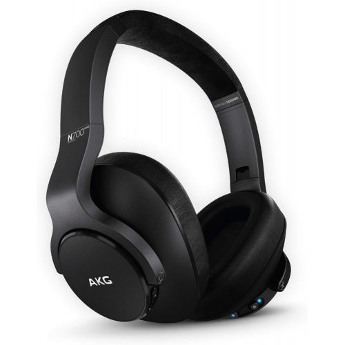 삼성 Unknown AKG (A Samsung Brand) N700NC M2 Over-Ear Foldable Wireless Headphones, Active Noise Cancelling Headphones - Black (US Version), 2.6, Model:GP-N700HAHCIWA