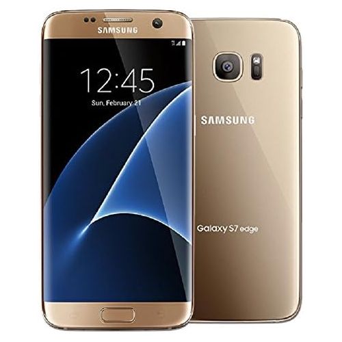삼성 Unknown Samsung Galaxy S7 Edge Verizon Wireless CDMA 4G LTE Smartphone w/ 12MP Camera and Infinity Screen - Gold