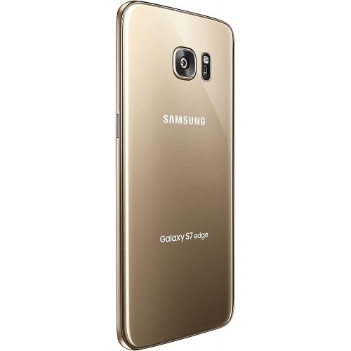 삼성 Unknown Samsung Galaxy S7 Edge Verizon Wireless CDMA 4G LTE Smartphone w/ 12MP Camera and Infinity Screen - Gold