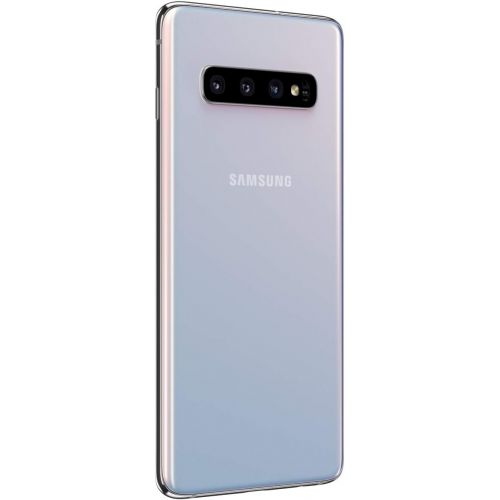 삼성 Unknown Samsung Galaxy S10 G973F Hybrid Dual SIM 128GB Unlocked GSM LTE Phone with Triple 12MP+12MP+16MP Rear Camera (International Variant/US Compatible LTE) - Prism White