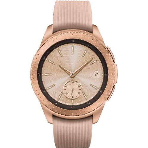 삼성 Unknown Samsung Galaxy Watch (42mm) Smartwatch (Bluetooth) Android/iOS Compatible -SM-R810 (Rose Gold)