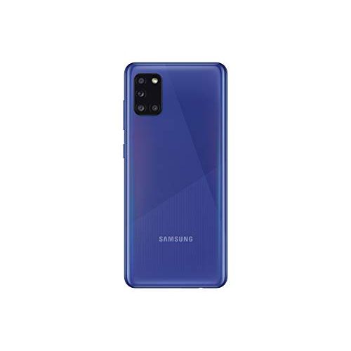 삼성 Unknown Samsung Galaxy A31 SM-A315G/DS 4G LTE GSM (AT&T Tmobile Metro Cricket Latin Caribbean Europe) Quad Camera International Version 4GB Ram (Blue, 64GB)