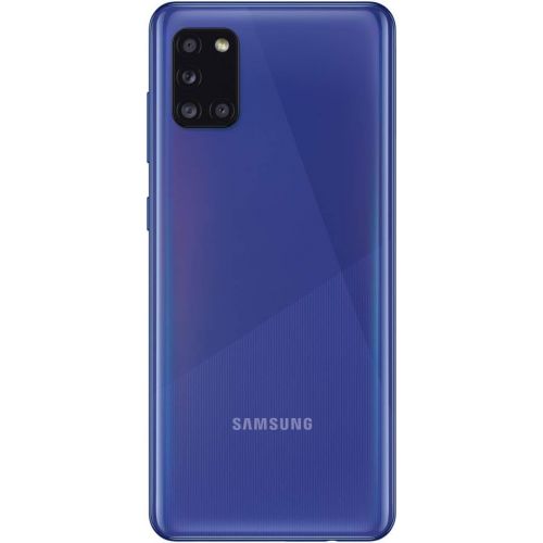 삼성 Unknown Samsung Galaxy A31 SM-A315G/DS 4G LTE GSM (AT&T Tmobile Metro Cricket Latin Caribbean Europe) Quad Camera International Version 4GB Ram (Blue, 64GB)