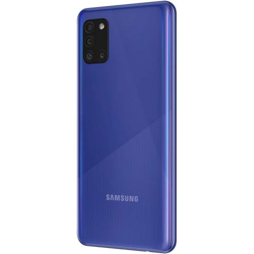 삼성 Unknown Samsung Galaxy A31 SM-A315G/DS 4G LTE GSM (AT&T Tmobile Metro Cricket Latin Caribbean Europe) Quad Camera International Version 4GB Ram (Blue, 64GB)