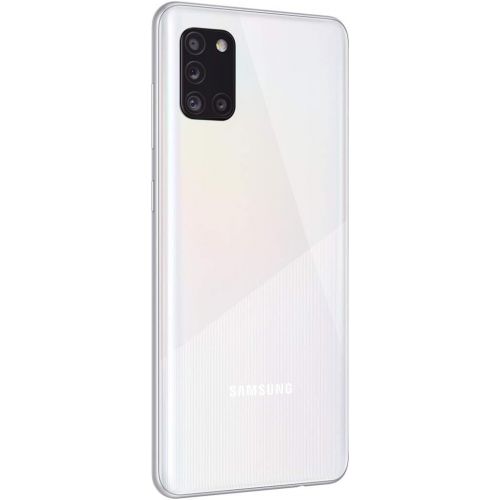 삼성 Unknown Samsung Galaxy A31 64GB / 4GB - A315G/DSL Unlocked Dual Sim Phone w/Quad Camera 48MP+8MP+5MP+5MP GSM International Version (Prism Crush White)
