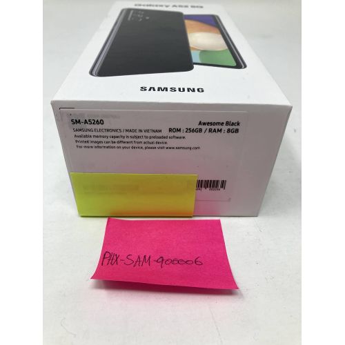 삼성 Unknown Samsung Galaxy A52 5G SM-A5260 256GB 8GB RAM Factory Unlocked (GSM Only No CDMA - not Compatible with Verizon/Sprint) International Version - Black