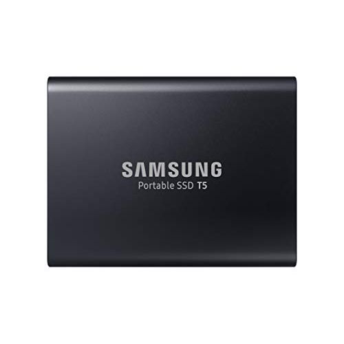 삼성 Unknown SAMSUNG T5 Portable SSD 2TB - Up to 540MB/s - USB 3.1 External Solid State Drive, Black (MU-PA2T0B/AM)