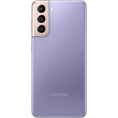 삼성 Unknown Samsung Galaxy S21 5G Factory Unlocked Android Cell Phone US Version 5G Smartphone Pro-Grade Camera, 8K Video, 64MP High Res 128GB, Phantom Violet (SM-G991UZVAXAA)