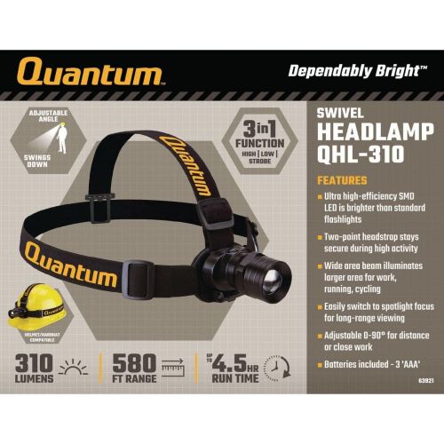  Unknown Quantum 310 Lumen Headlamp