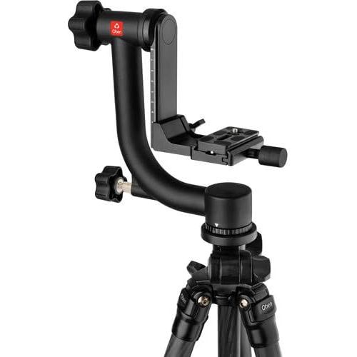  Unknown Oben GH-30 Gimbal Head with Arca-Type Quick Release Plate - Heavy-Duty 360-Degree Panoramic DSLR Camera Gimbal Tripod Head - Rugged Gimbal for DSLR Cameras Up to 44 lbs