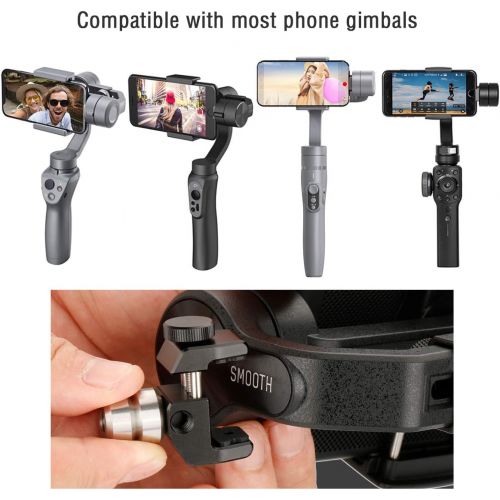 Unknown Universal 100g Gimbal Counterweight for Balancing Moment Lens/Phone Case Cover for Zhiyun Smooth 4 DJI Osmo Mobile 2/Osmo Mobile 3 Moza Mini-mi Feiyutech Vimble 2