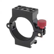 Unknown Baosity Aluminum Ring Clamp with Cold Shoe for Zhiyun Smooth 4 Handheld Gimbal -Black