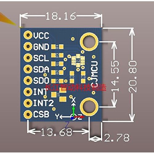  Unknown 2 pcs lot BMA222 three - axis low g acceleration sensor 3 axis gravity sensor