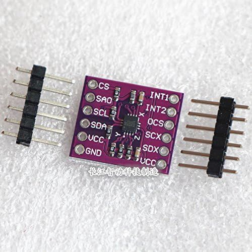  Unknown 2 pcs lot LSM6DS3 3 axis accelerometer +3 axis gyroscope 6 axis inertia module 6DOF sensor