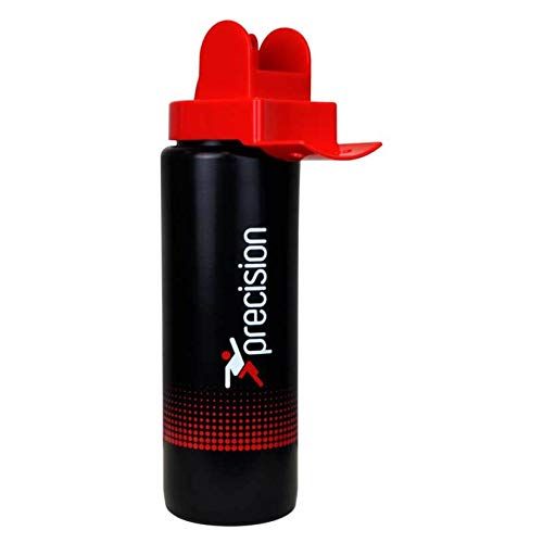  Unknown Precision Team Black Red Hygiene Sports Football Rugby Water Drinks Bottle 1l