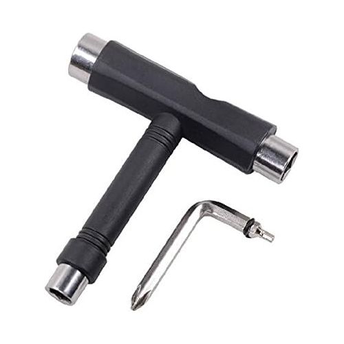  Unknown All in One Skate T/Y Tool Skateboard Tool, Multi-Function and Portable Skate Tool for Peny Borad and Longboard Screwdriver