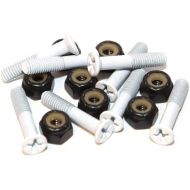 Unknown Standard White Skateboard Hardware Set - 1