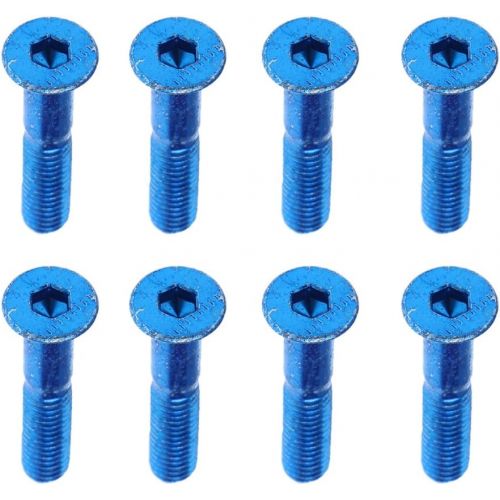  Unknown #N/A 8pcs Carbon Steel Replace Skateboard Truck Hardware Set Longboard Screw Nut