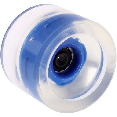  Unknown 4pcs Skateboard Wheels, 70mm, 78a, PU, Flashing, Light Up, Replacement Wheels for Longboard Dancing Street Skateboarding Outdoors - Dark Blue