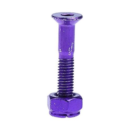  Unknown #N/A 8pcs Carbon Steel Replace Skateboard Truck Hardware Set Longboard Screw Nut