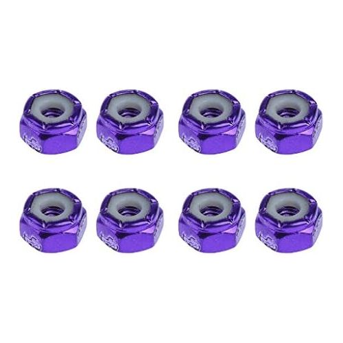  Unknown #N/A 8pcs Carbon Steel Replace Skateboard Truck Hardware Set Longboard Screw Nut