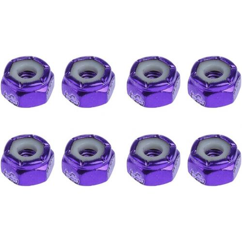  Unknown #N/A 8pcs Carbon Steel Replace Skateboard Truck Hardware Set Longboard Screw Nut