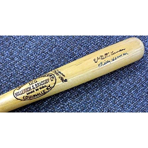  Unknown Billy Herman Autographed Louisville Slugger Bat JSA #K27052