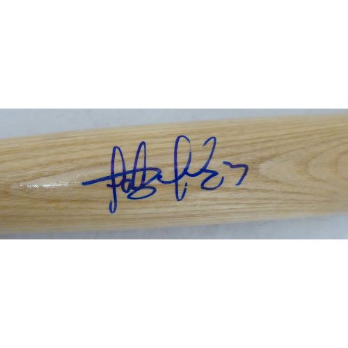  Unknown Fernando Tatis Jr. Autographed Blonde Louisville Slugger Bat San Diego Padres Beckett BAS Stock #181114